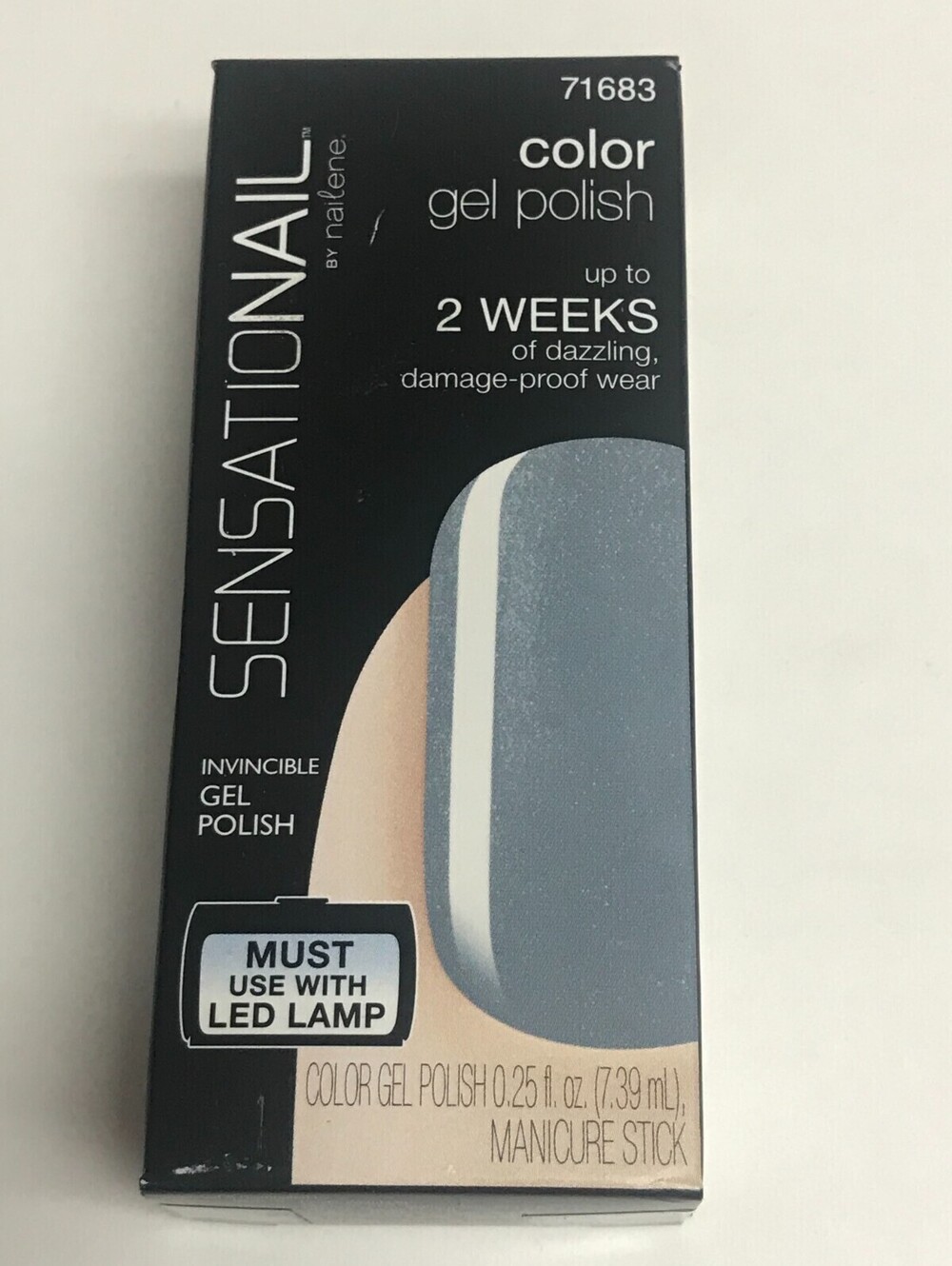 NEW sensationail Color Gel Polish AFTER FIVE 71683 0.25 FL. OZ.